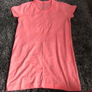 Pink swiftly tech short sleeve